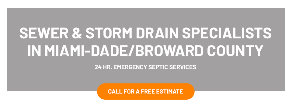 Sewer and storm drain services